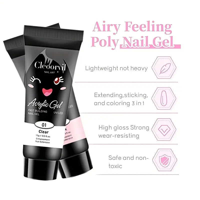 New Polygel Nail Kit